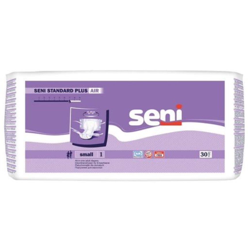 Підгузки для дорослих Seni Standard Plus Air S, 30 шт. фото1