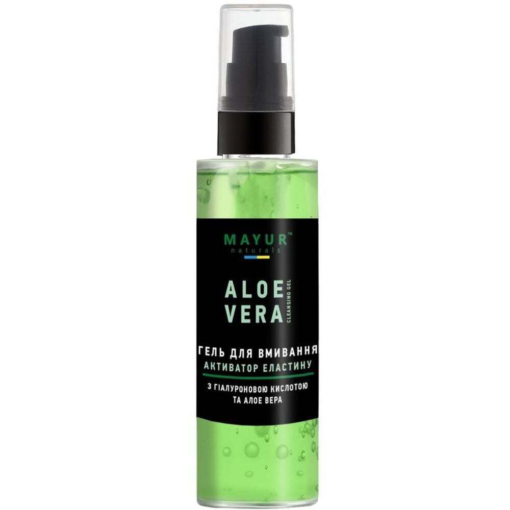 Гель для умывания Mayur Aloe Vera Активатор эластина 100 мл фото1