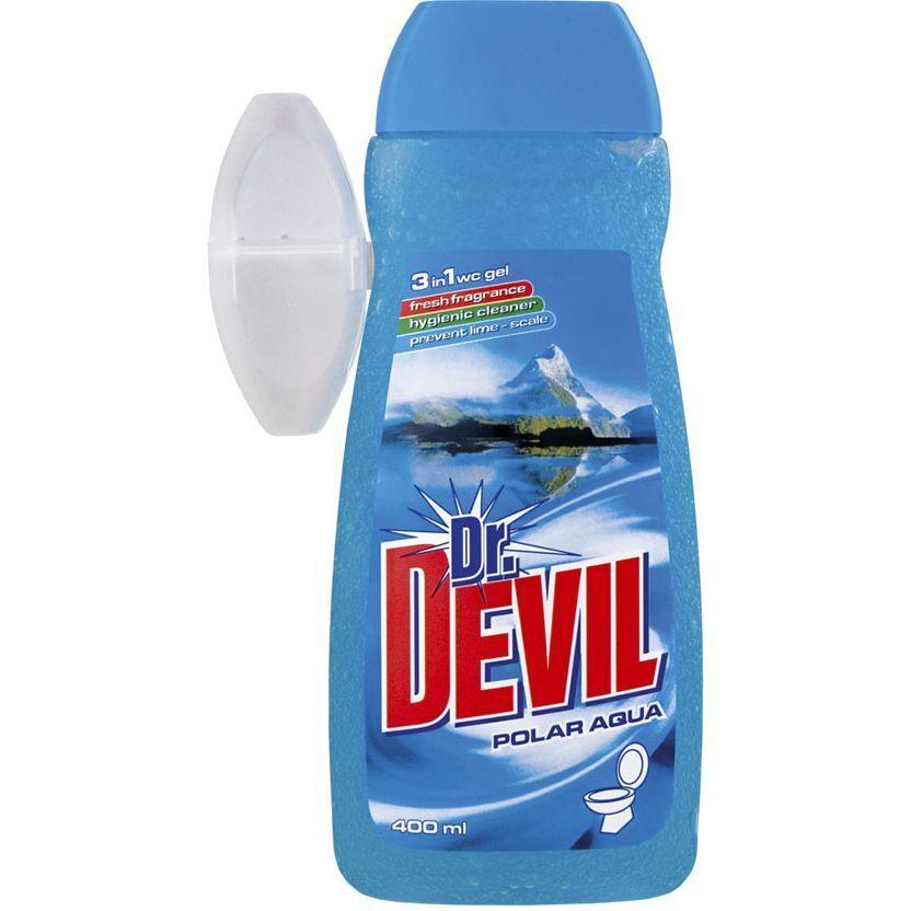Гель для туалета Dr.Devil 3в1 Полярная вода, 400 мл фото1