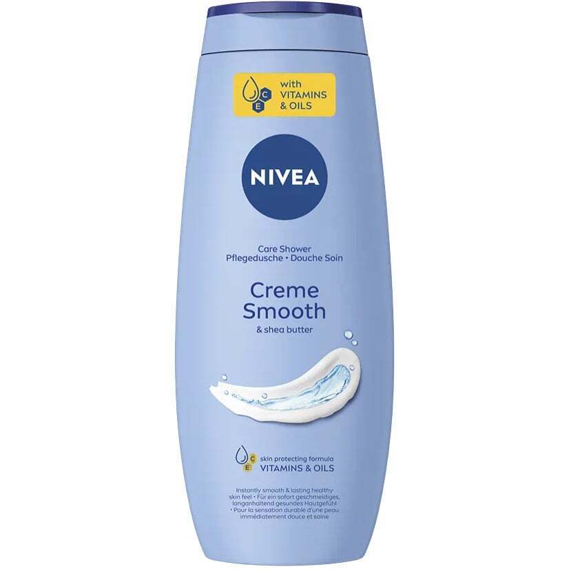 Гель уход для душа Nivea Creme Smooth с маслом ши 500 мл (84036) фото1