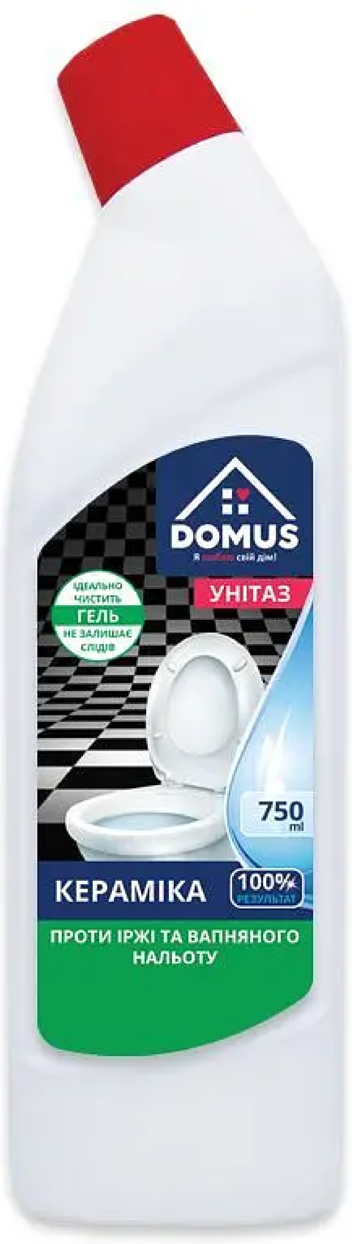 Гель для унитаза Domus 750 мл. фото1