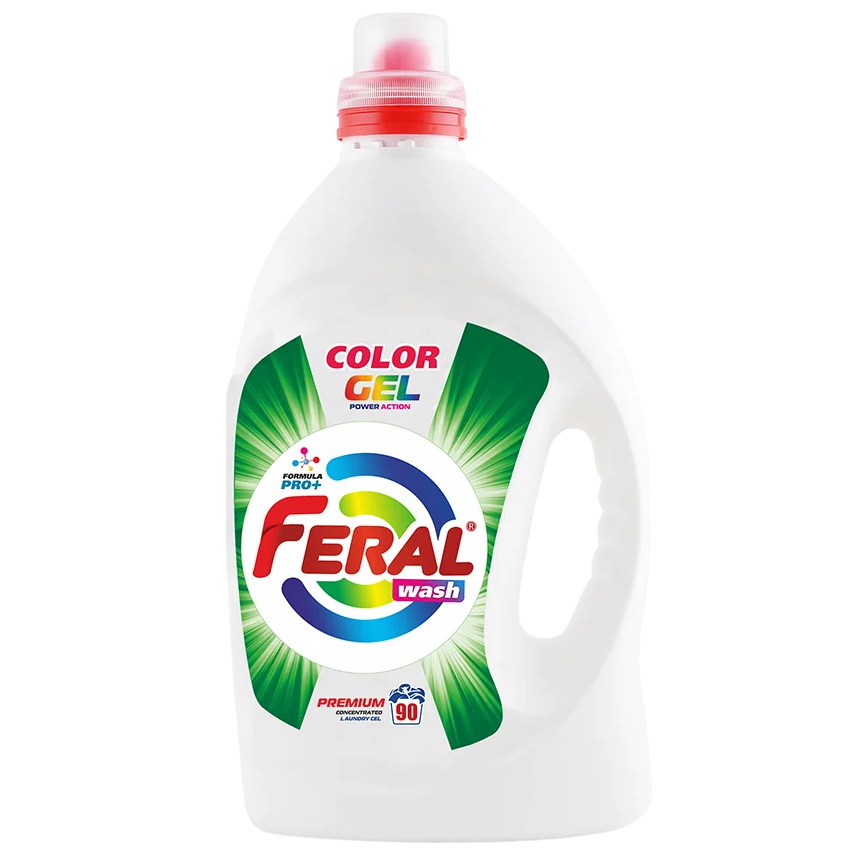 Гель для стирки цветных вещей Feral Wash 4.5 л фото1