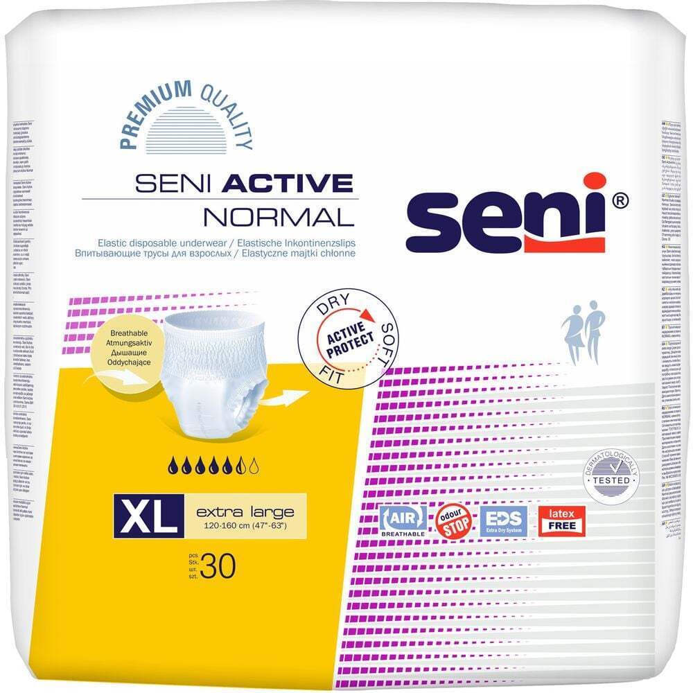 Підгузки-трусики Seni Active Normal Extra Large 30 шт. фото1