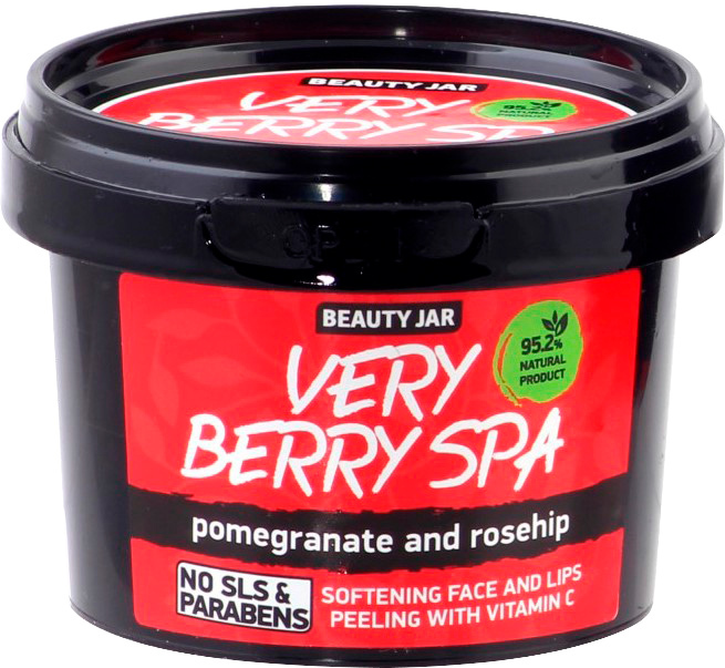 Пилинг для лица и губ Beauty Jar Very Berry Spa, 120 мл фото1