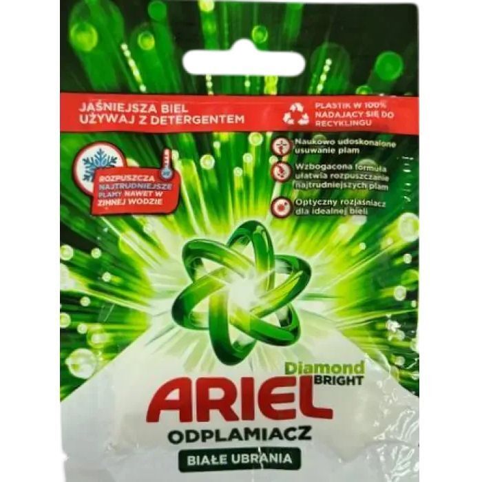 Пятновыводитель Ariel White Sachet 30 г фото1
