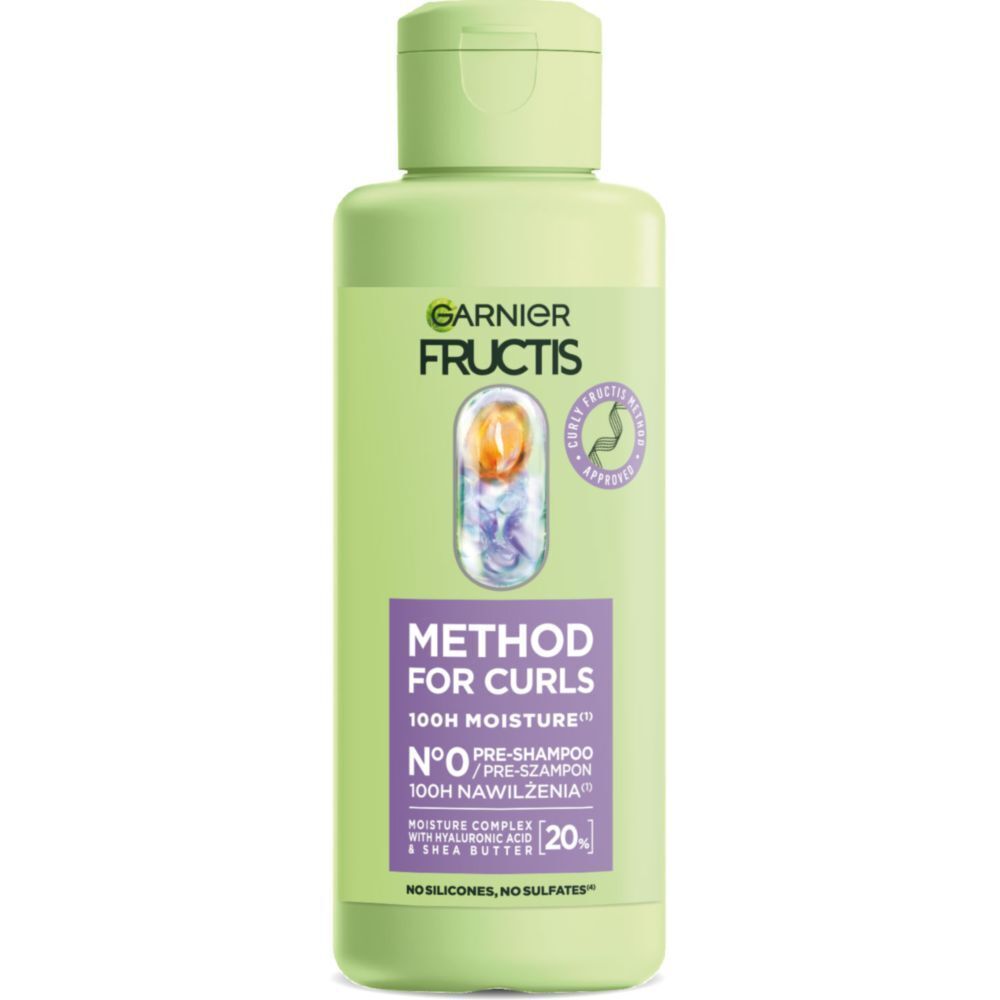 Пре-шампунь Garnier Fructis Hydra Curls для увлажнения волнистых и вьющихся волос 200 мл фото1