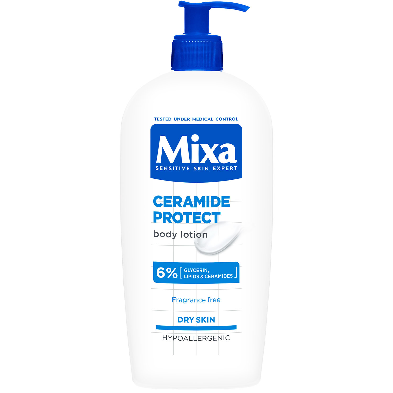 Лосьон для тела Mixa Ceramide Protect укрепляющий для очень сухой кожи 400 мл фото1