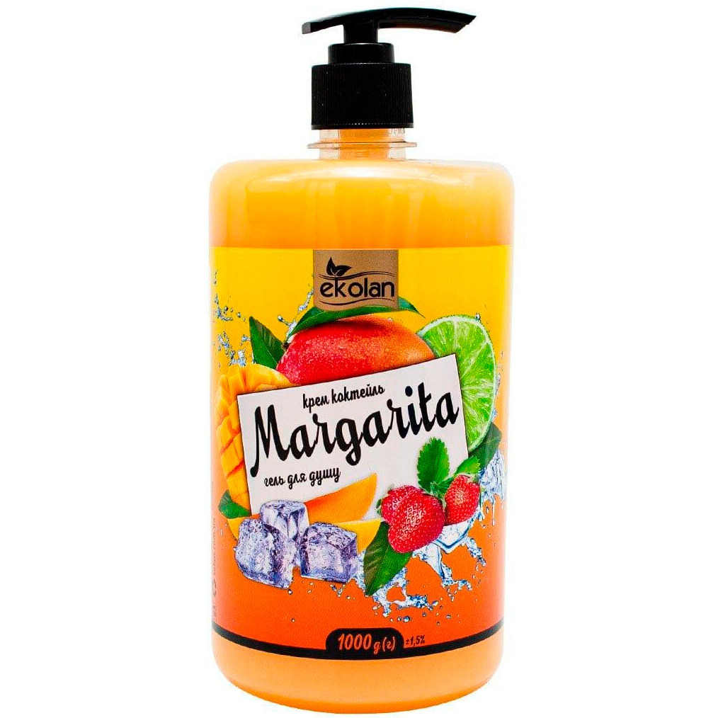 Крем-коктейль для душу Ekolan Margarita 1 л фото1