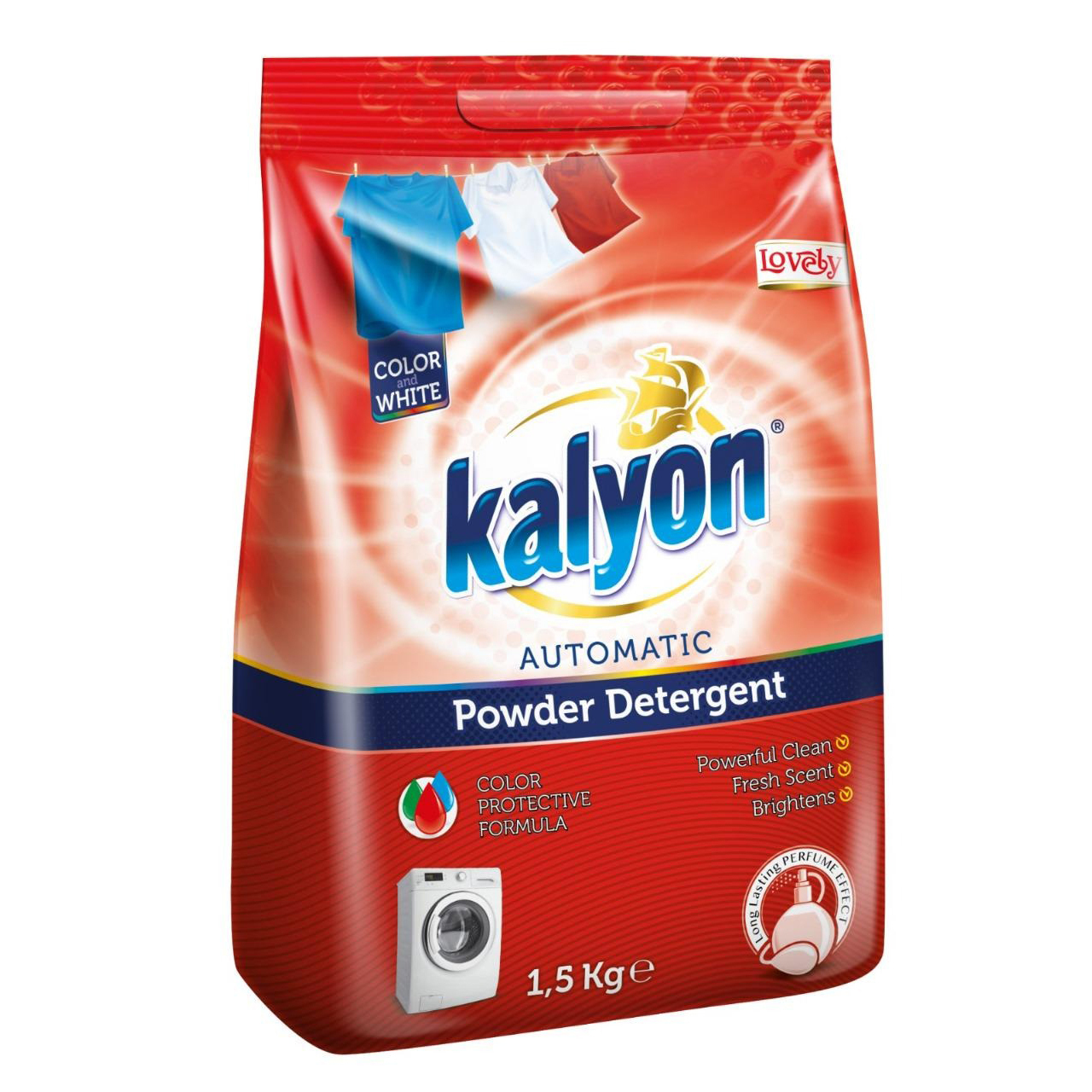 Порошок для стирки Kalyon Lovely 1.5 кг фото1
