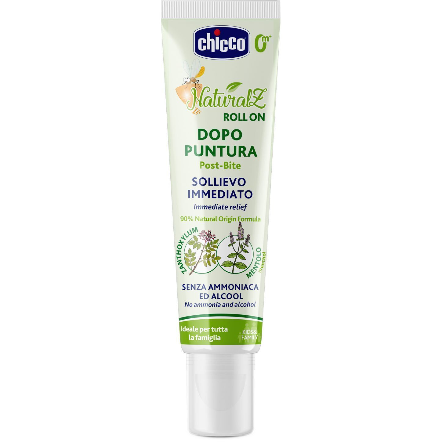Роликовый карандаш после укусов насекомых Chicco Naturalz 10 мл (07833.10) фото1