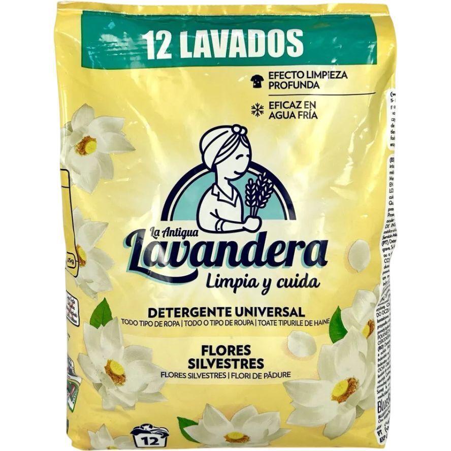 Порошок для стирки Lavandera Universal Белые цветы 0.66 кг фото1