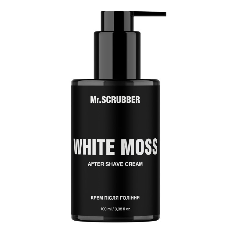 Крем після гоління Mr. Scrubber White Moss 100 мл фото1