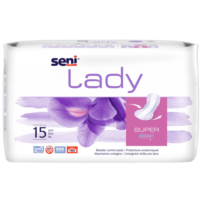 Прокладки урологічні Seni Lady Super 15 шт. фото1