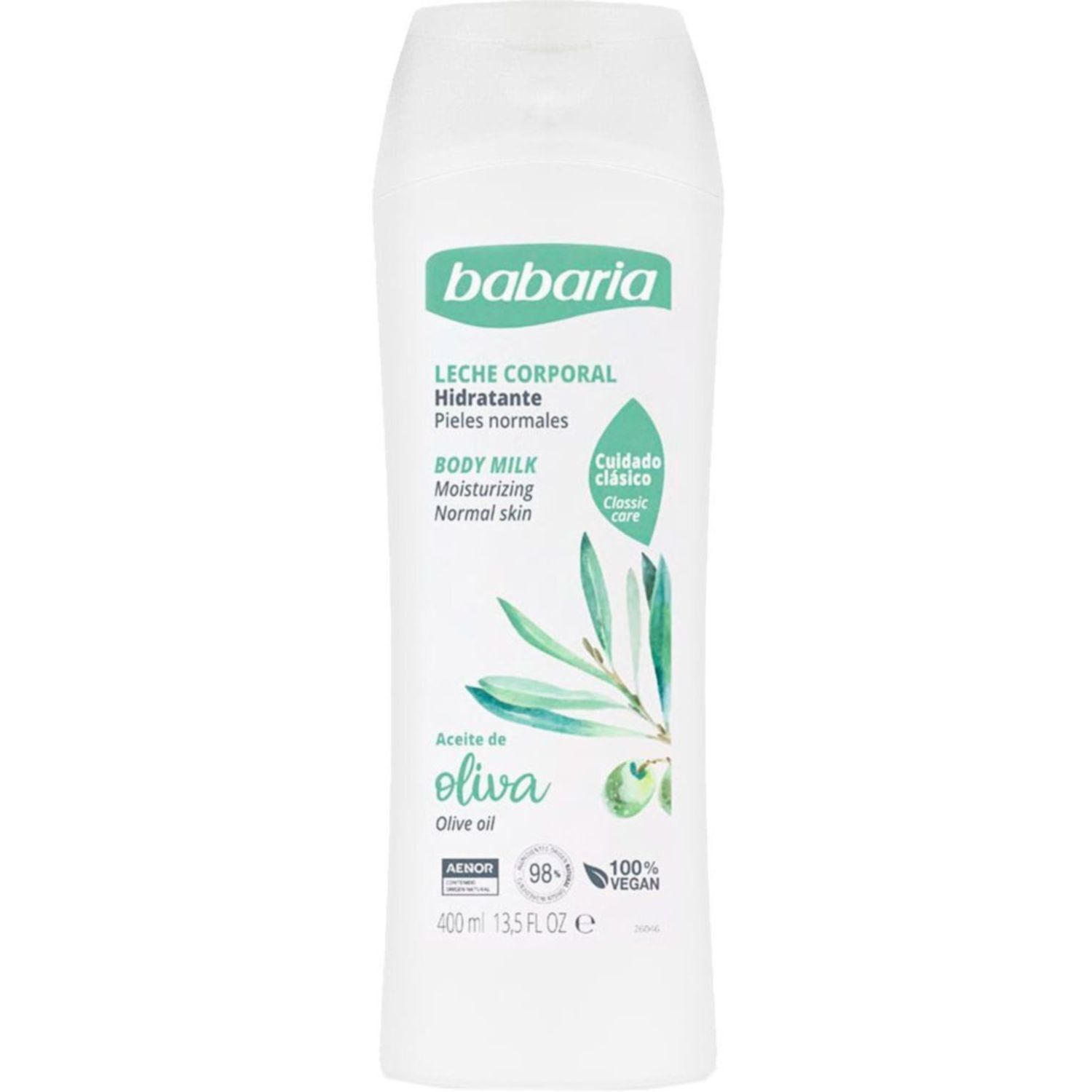 Молочко для тіла Babaria Body Milk Olive Oil 400 мл фото1