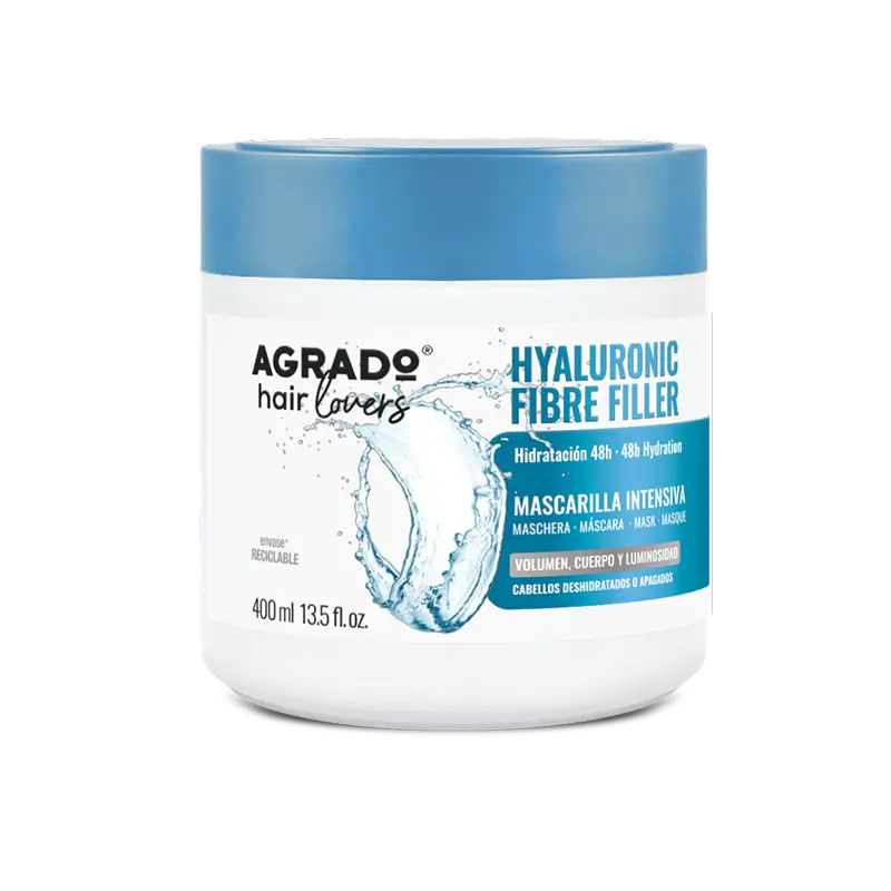 Маска-филлер Agrado Hair Loves Hyaluronic Fibre Filler Mask с гиалуроновыми волокнами 400 мл фото1