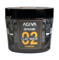 Маска для лица Agiva Detoxing Clay Mask глиняная с углем 300 мл