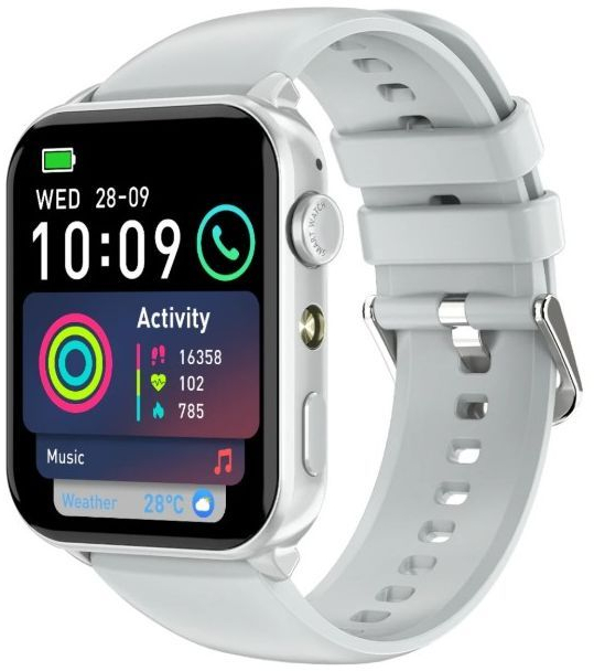 Смарт-часы Blackview R30 Max Silver (6931548323167) фото1
