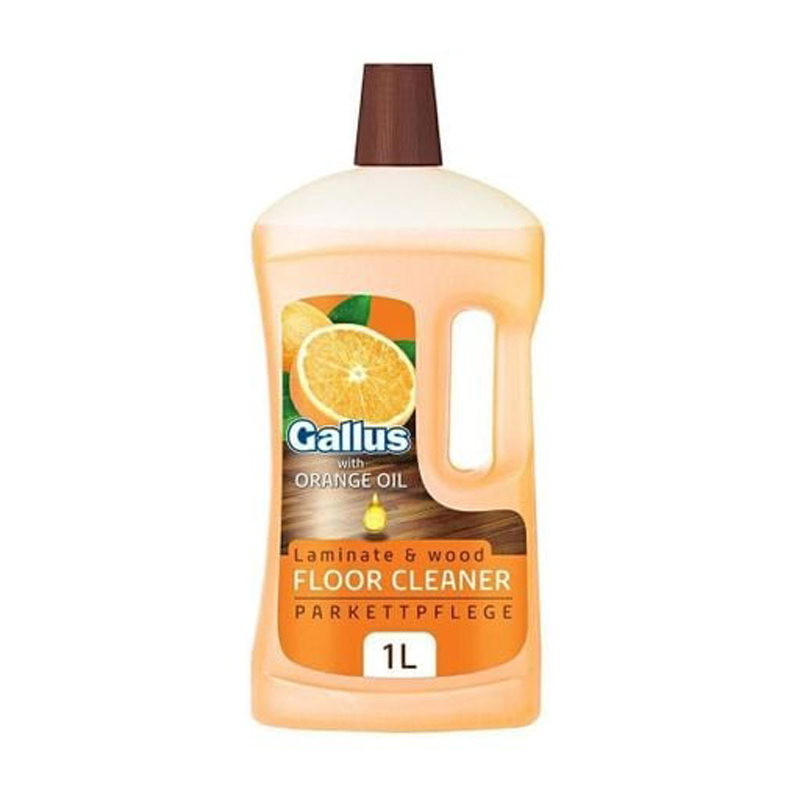 Моющее средство Gallus Flussigkeit Orangenol для деревянного пола и ламината 1 л фото1