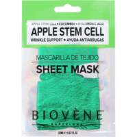 Маска тканевая Biovene Apple Stem Cell Wrinkle-support Glam Sheet Mask With Cucumber And Hyaluronic Acid 20 мл