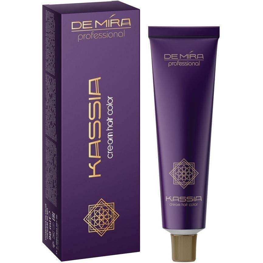 Професійна стійка крем-фарба DeMira Professional Kassia, відтінок 7/55, 90 мл фото1