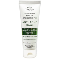 Маска для обличчя Triuga Ayurveda Mix Anti-Acne Neem Аюрведична для проблемної шкіри 75 мл