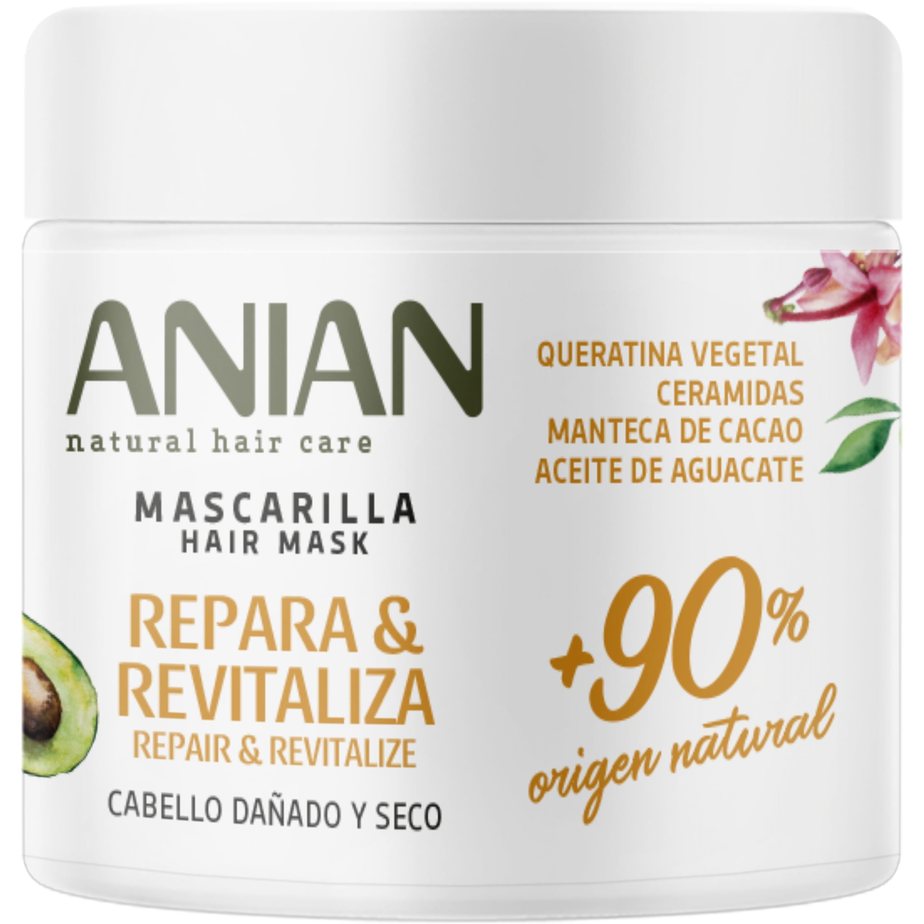 Маска Anian Repairing & Revitalising для поврежденных волос 350 мл фото1