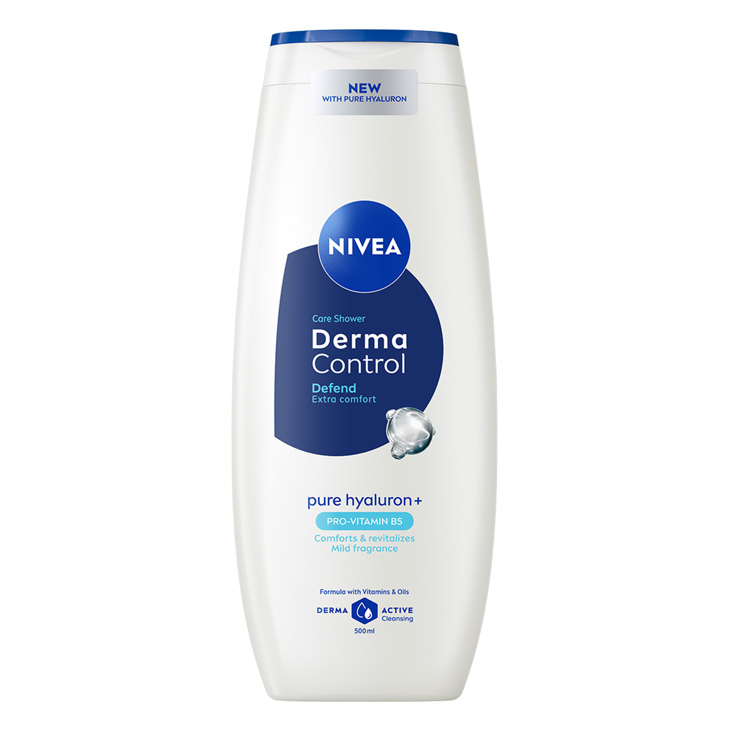 Гель-догляд для душу NIVEA Дерма контроль. Захист та екстракомфорт 500 мл фото1
