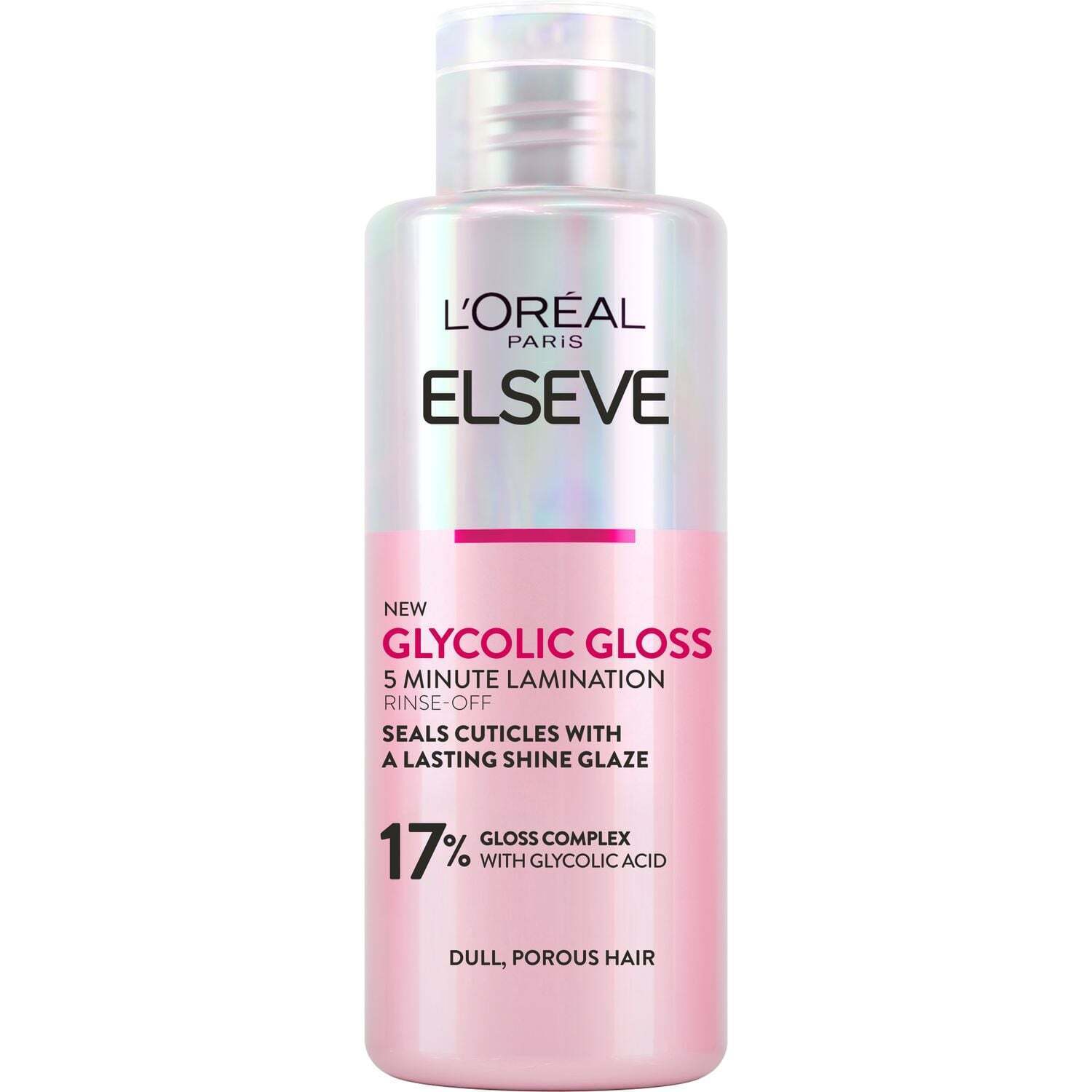 Крем-маска с эффектом ламинации L'Oreal Paris Elseve Glycolic Gloss 200 мл фото1
