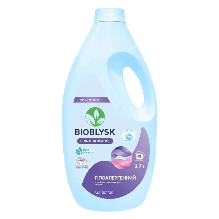 Гипоаллергенный гель для стирки BioBlysk Baby gel 3.7 л фото1