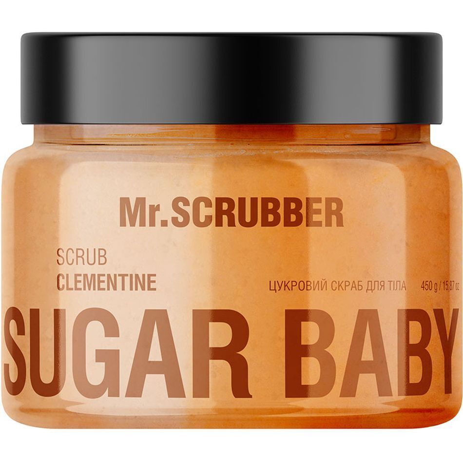 Цукровий скраб для тіла Mr.Scrubber Sugar Baby Clementine 450 г (1896) фото1