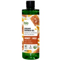 Крем-гель для душа Bio Naturell Honey&Milk Creamy shower gel, 473 мл