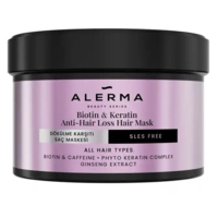 Маска проти випадіння волосся ALERMA Biotin & Keratin 240 мл