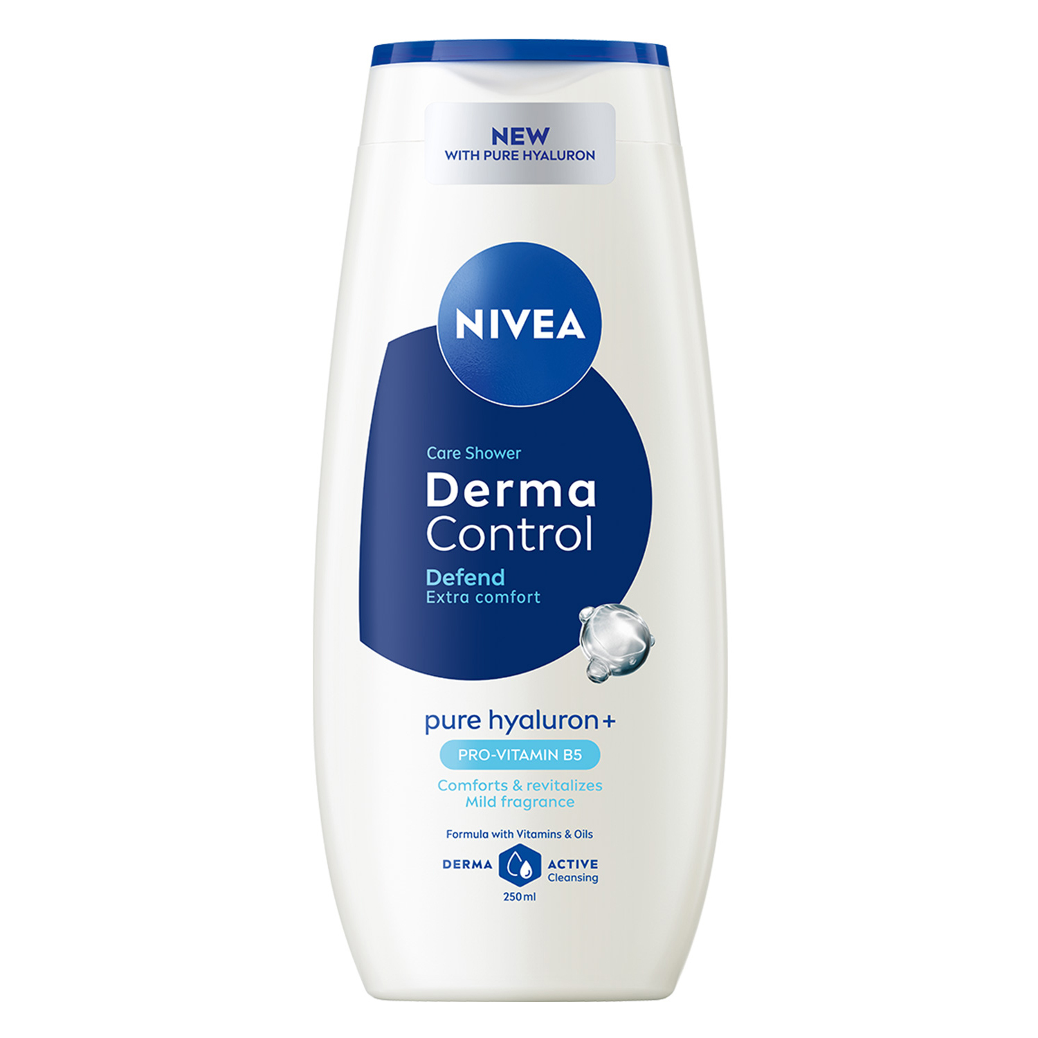 Гель-догляд для душу NIVEA Дерма контроль. Захист та екстракомфорт 250 мл фото1