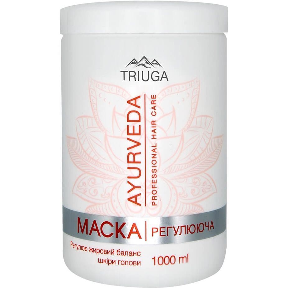 Маска для волосся Trigua Ayurveda Регулююча 1 л фото1