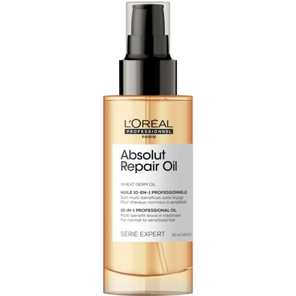 Масло-уход L'Oreal Professionnel Absolut Repair 10 в 1 для нормальных и поврежденных волос многофункциональное 90 мл