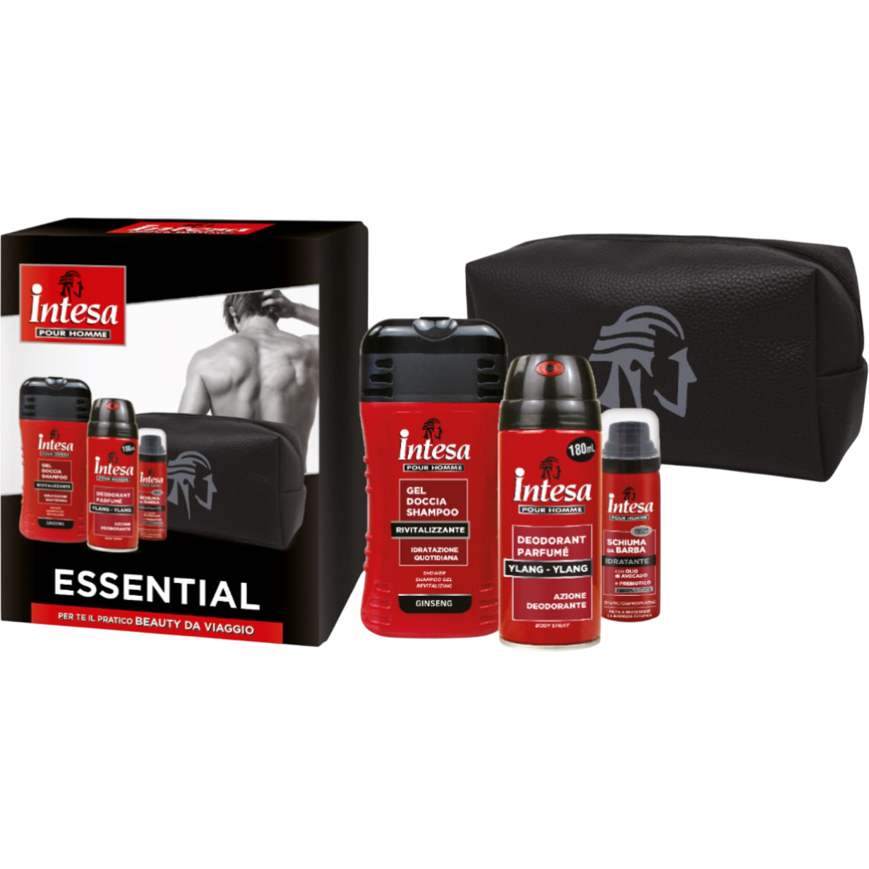 Подарунковий набір Intesa Pour Homme Essential Beauty Travel Box фото1