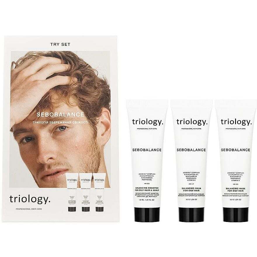 Подарочный набор Triology. Sebobalance Try set: трилогия сохранения свежести фото1
