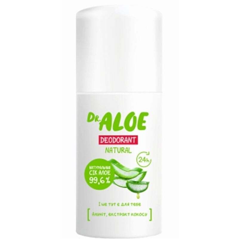 Дезодорант натуральный Dr.Aloe 50 мл фото1