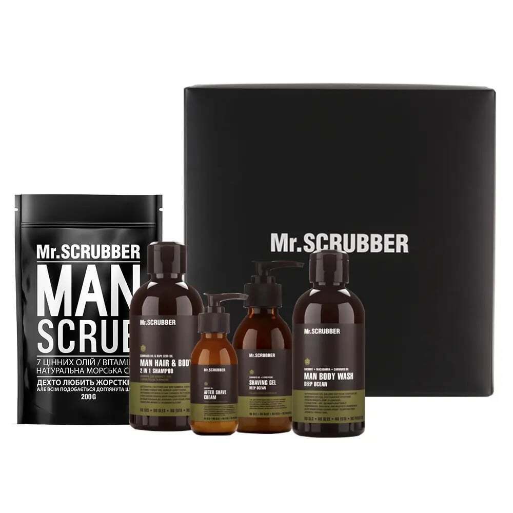 Подарочный набор Mr.Scrubber Beauty Box Man фото1