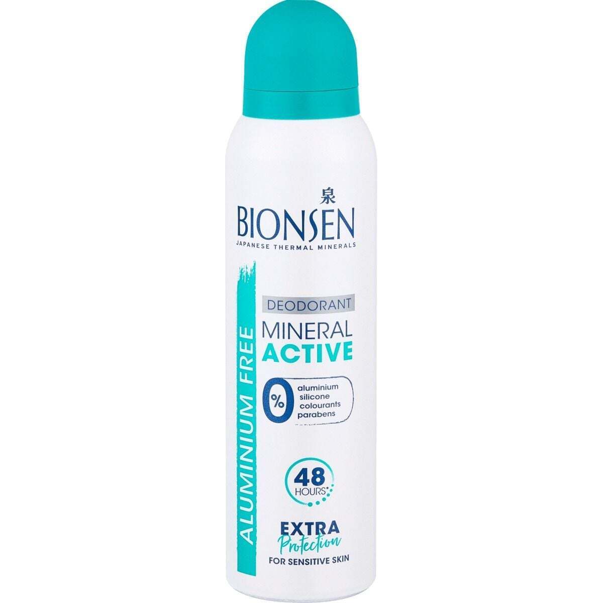 Дезодорант для мужчин Bionsen Mineral Active Spray 150 мл фото1