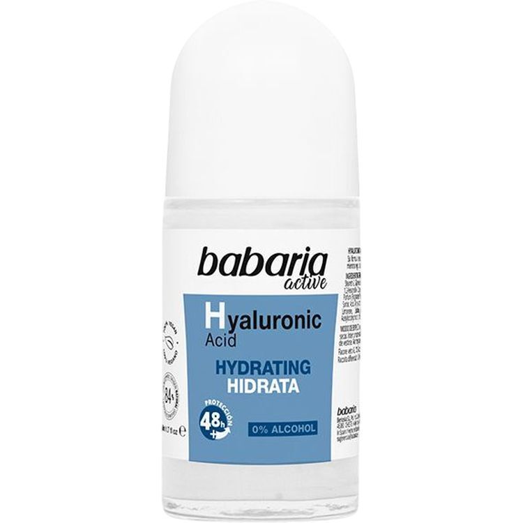 Дезодорант роликовый Babaria Hyaluronic Acid Hydrating Deodorant 50 мл фото1