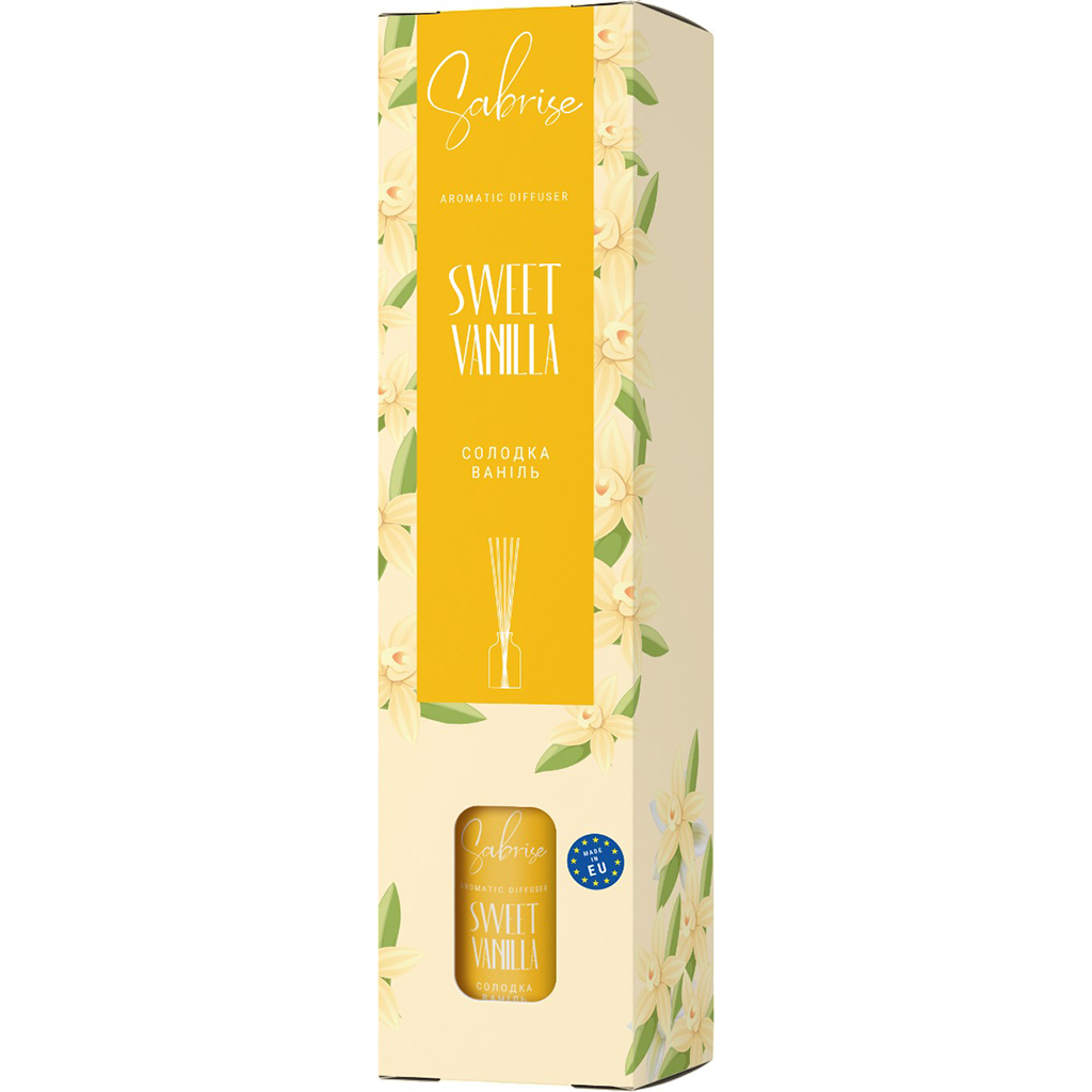 Ароматичний дифузор Sabrise Sweet Vanilla 30 мл фото1