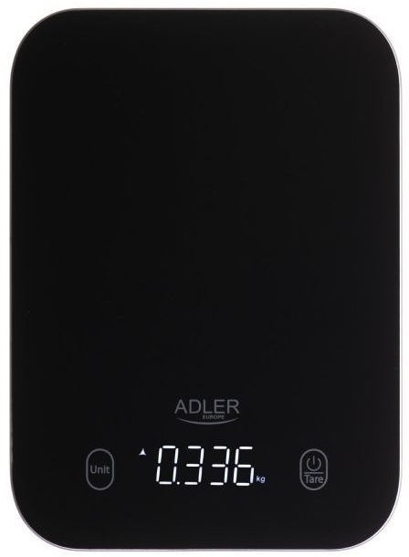 Ваги кухонні Adler AD 3181 black (AD3181B) фото1