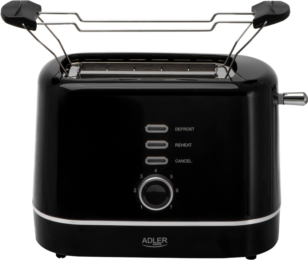 Тостер Adler AD 3224 black фото1