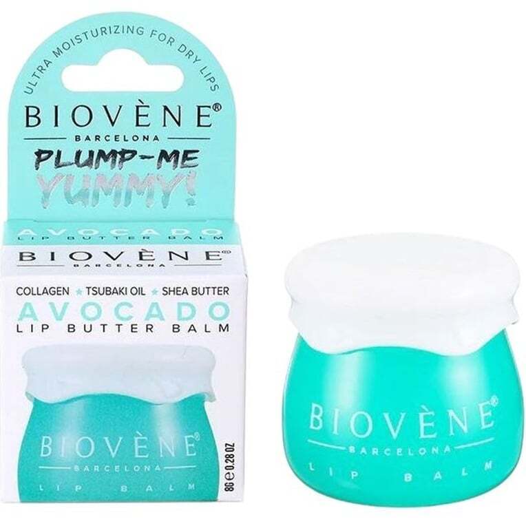 Бальзам Biovene (Биовен) для сухих губ увлажняющий с авокадо и коллагеном 8 г фото1