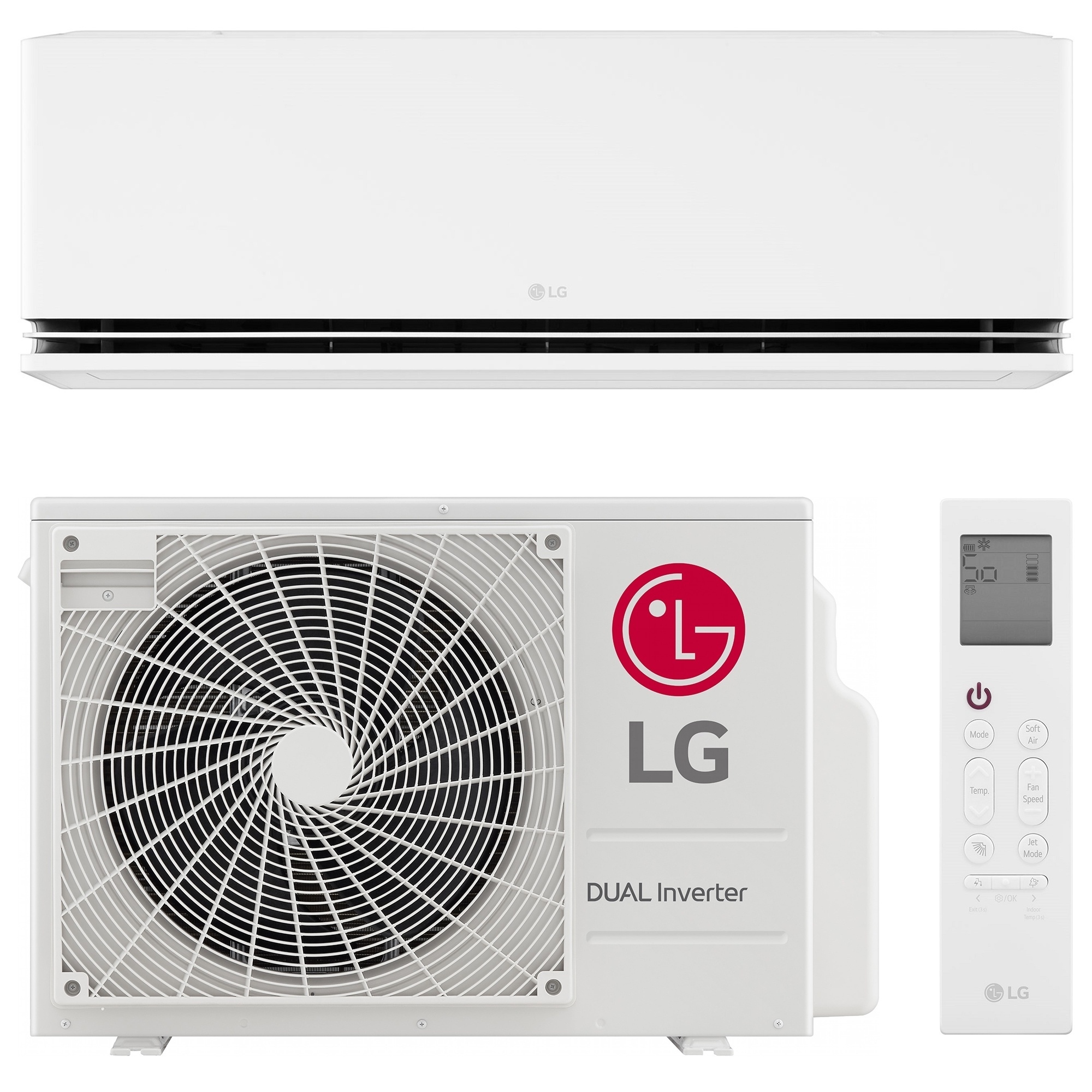 Кондиціонер LG DUALCOOL DELUXE H18S1D фото1
