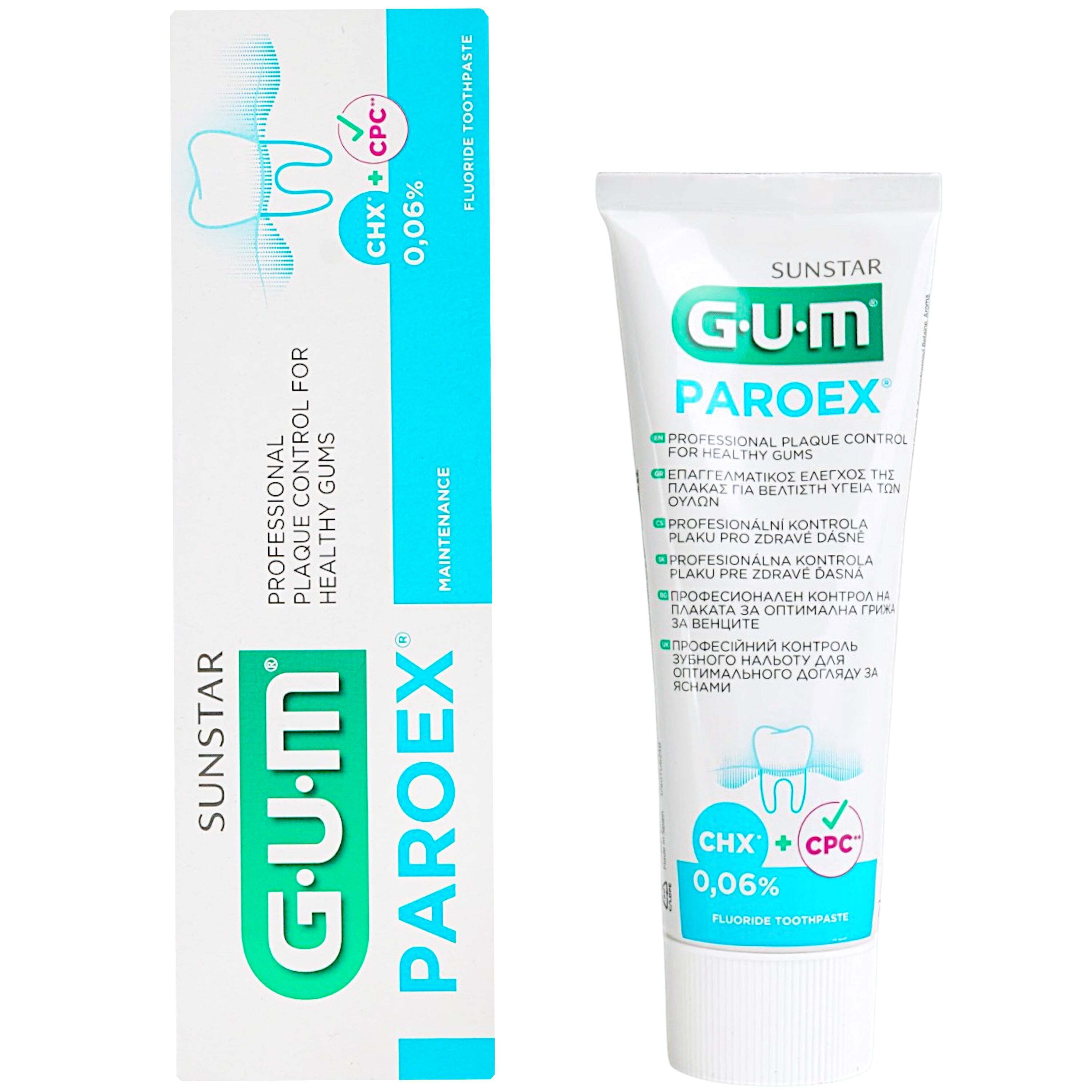 Зубная паста Gum Paroex Daily Prevention 0.06% 75 мл фото1