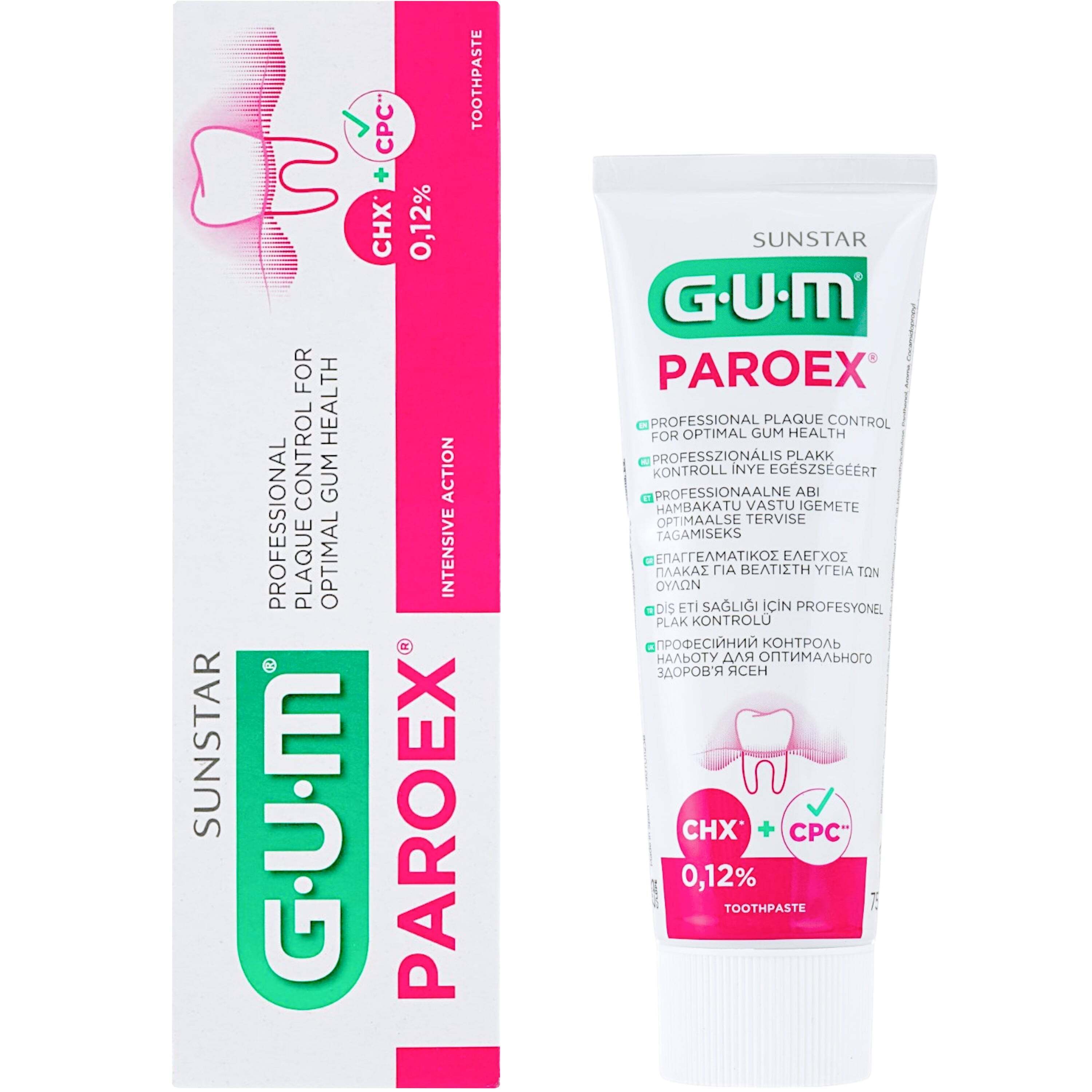 Зубна паста Gum Paroex 0.12% 75 мл фото1