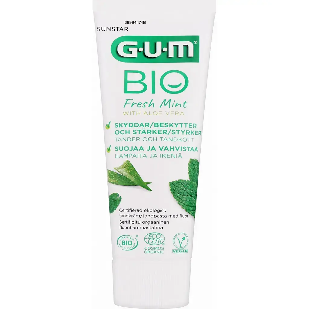 Зубная паста GUM Bio Fresh Mint With Aloe Vera 75 мл фото1