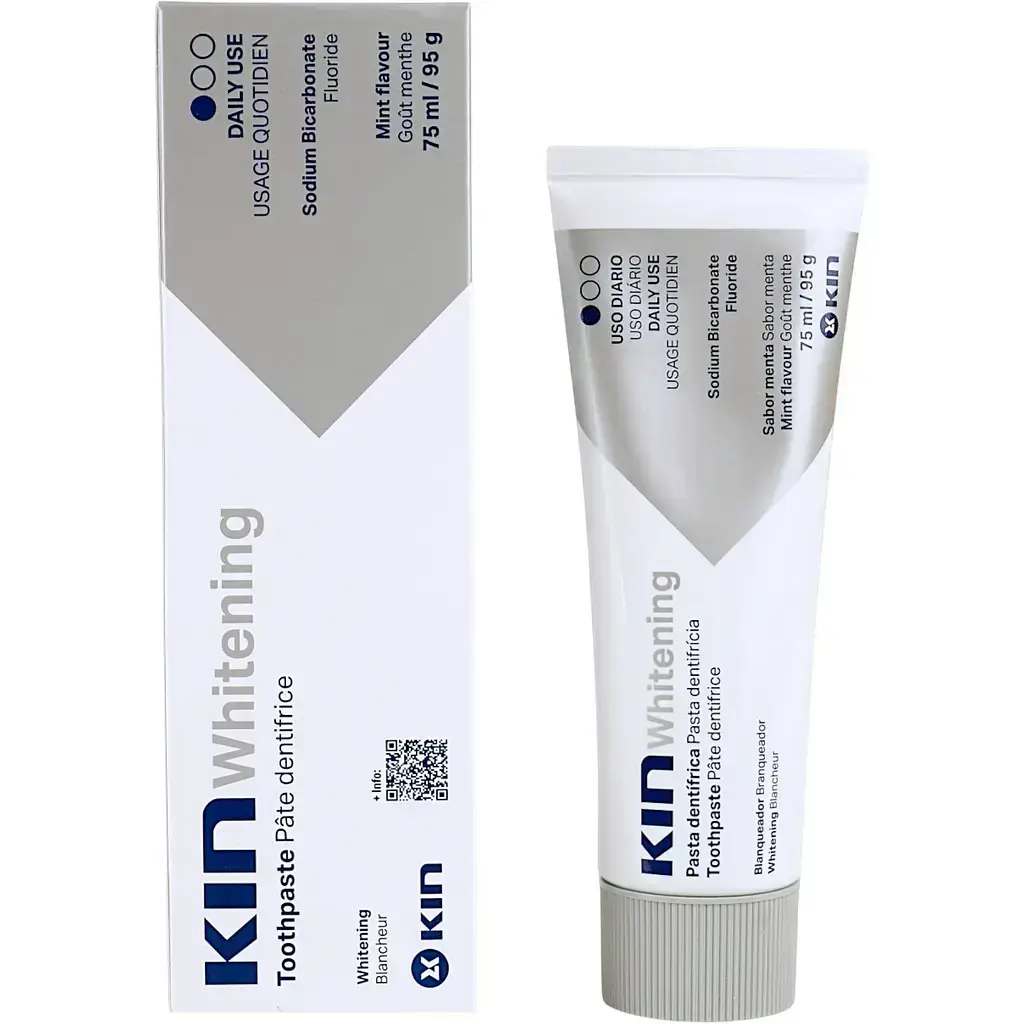 Зубна паста KIN Whitening Відбілювальна 75 мл фото1